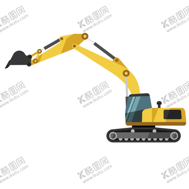 编号：64956606231411524536【酷图网】源文件下载-挖掘机