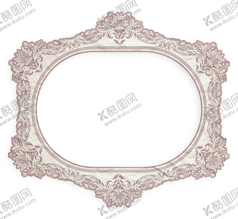 编号：89563109290547205034【酷图网】源文件下载-欧式复古花纹边框