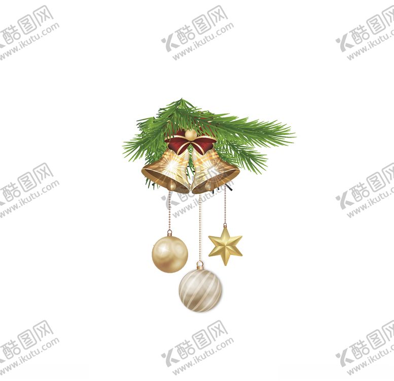 编号：36641909151110431402【酷图网】源文件下载-圣诞节铃铛