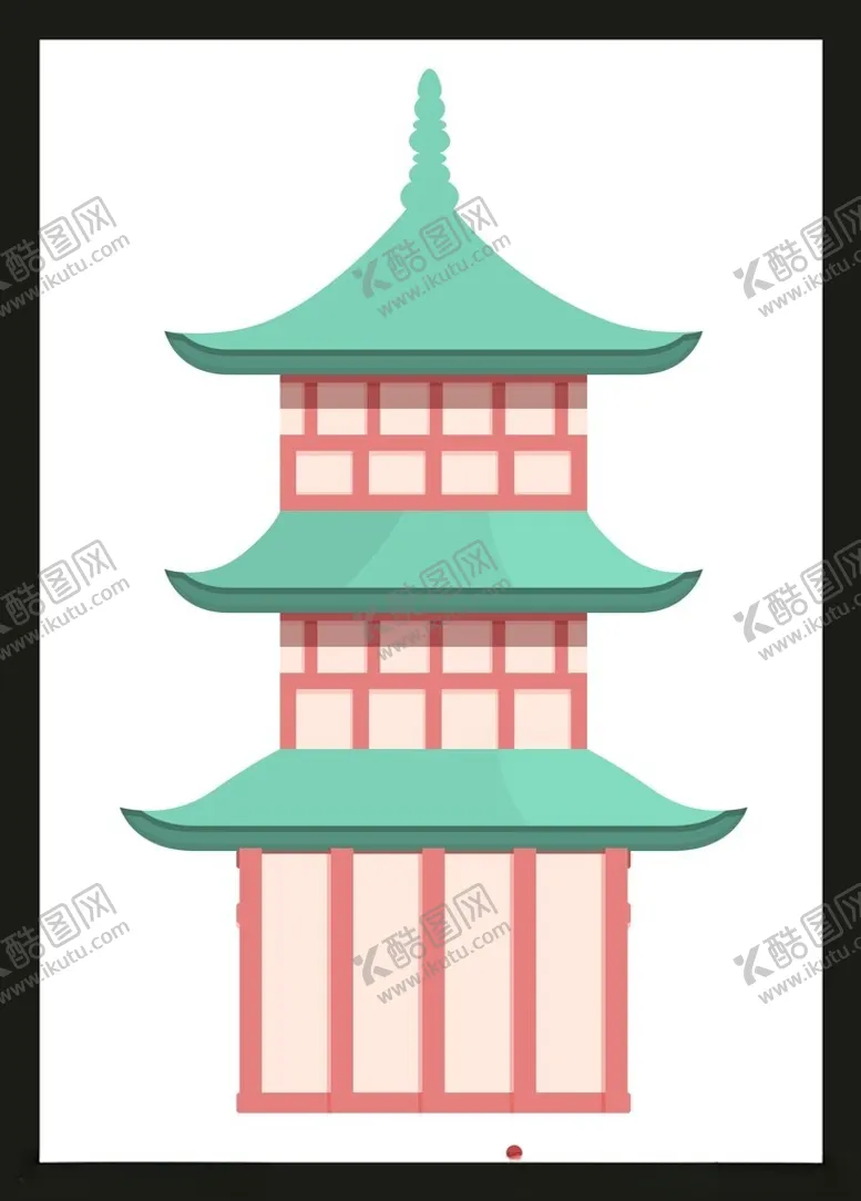编号：18806601170918562050【酷图网】源文件下载-手绘古典建筑