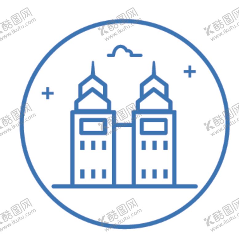 编号：73031609291419029570【酷图网】源文件下载-中国城市地标建筑简笔画