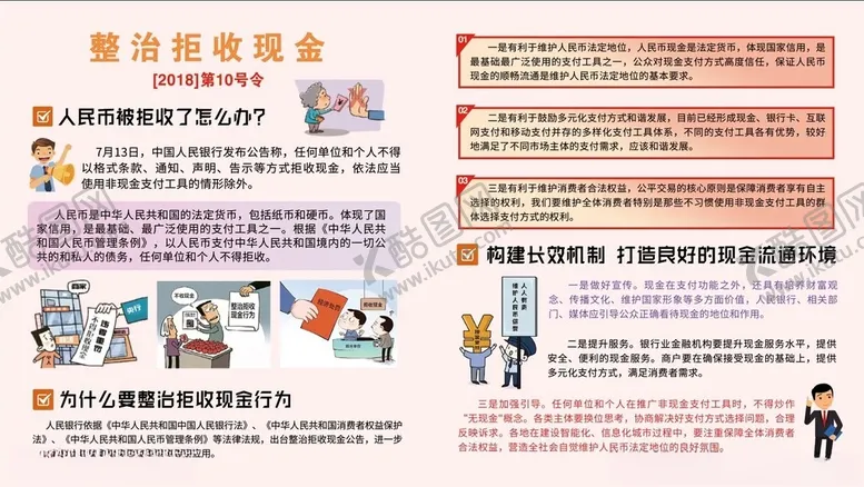 编号：82441902090634011176【酷图网】源文件下载-整治拒收现金