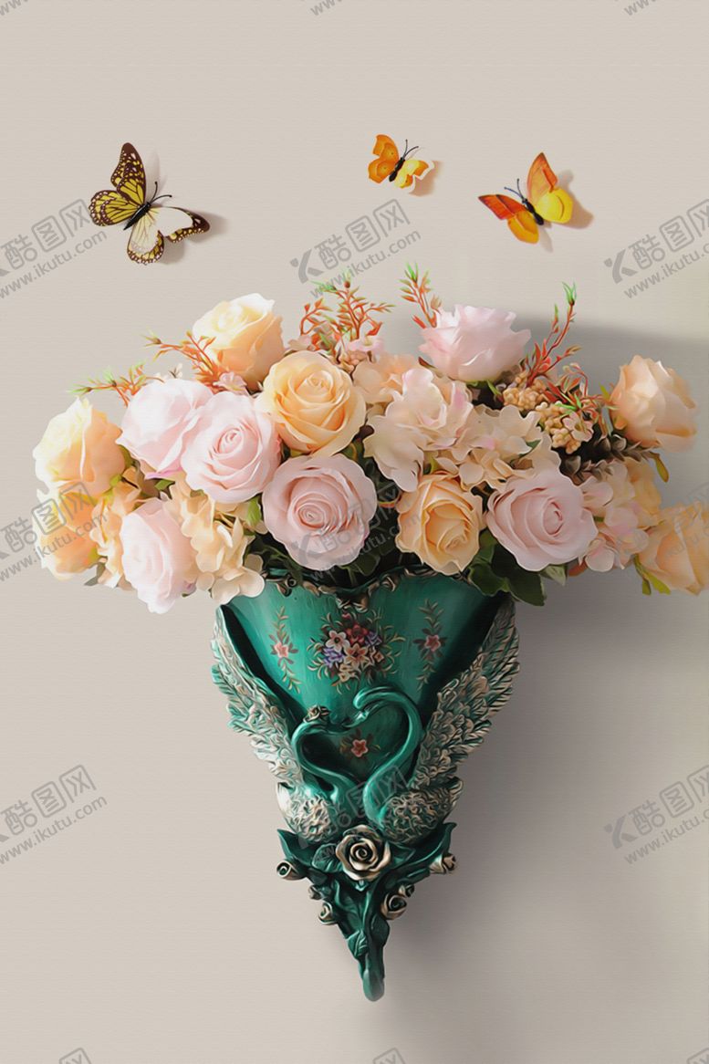 编号：21273009290644102757【酷图网】源文件下载-花束现代简约装饰