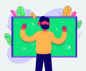 老师指导学生学生文化传授知识