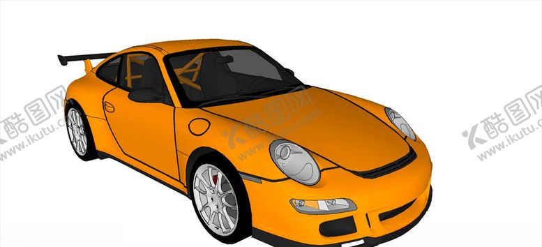 编号：50391506240508541184【酷图网】源文件下载-保时捷911GT小轿车模型