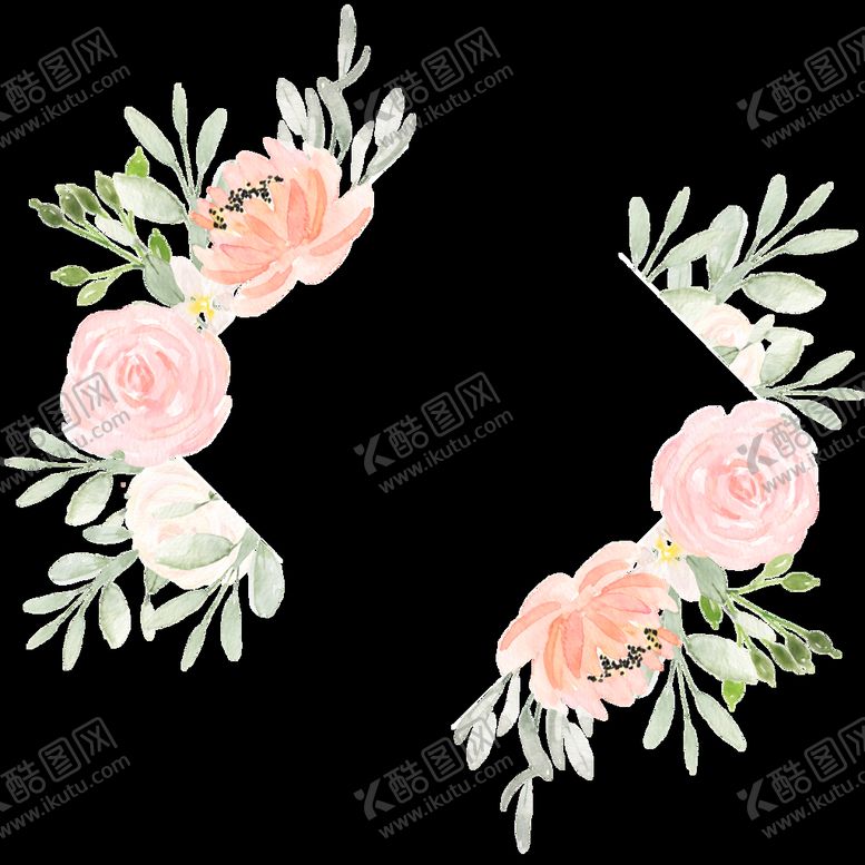 编号：44352510180123202505【酷图网】源文件下载-花框