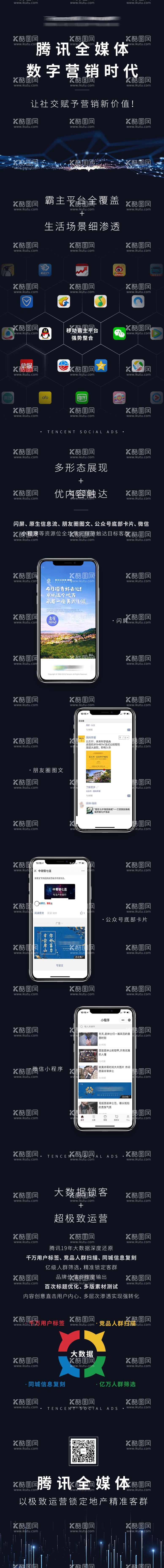 编号：69946812040718109985【酷图网】源文件下载-数字营销全媒体长图专题设计