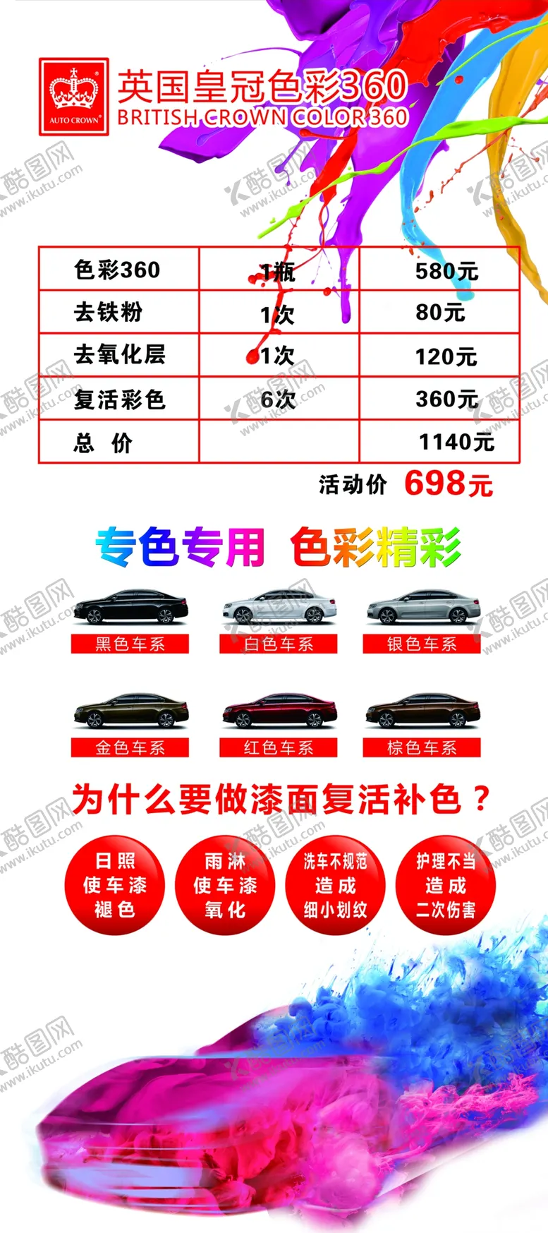 编号：54316903100047539177【酷图网】源文件下载-英国皇冠汽车漆