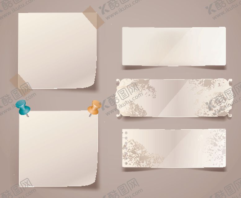 编号：41361510271520227797【酷图网】源文件下载-便利贴便签纸