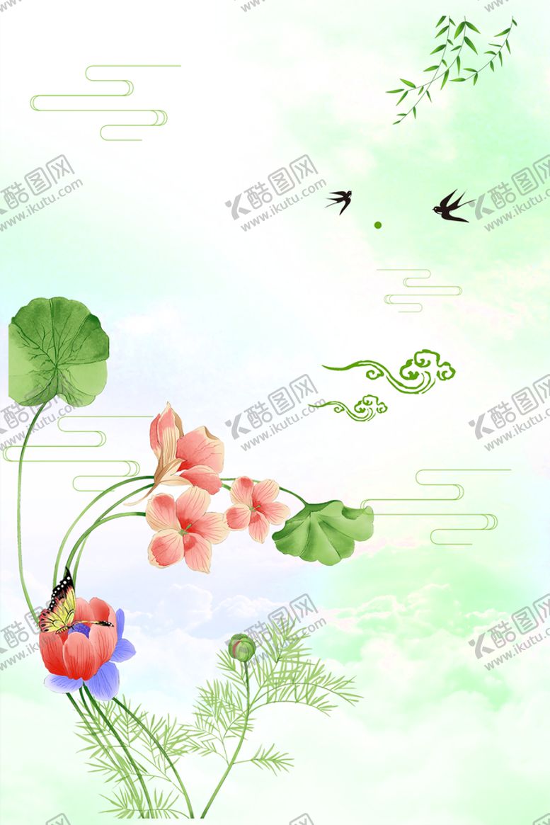 编号：14496011171015324662【酷图网】源文件下载-小清新简约创意海报图片
