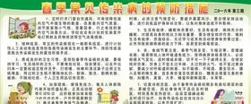 春季健康宣传栏