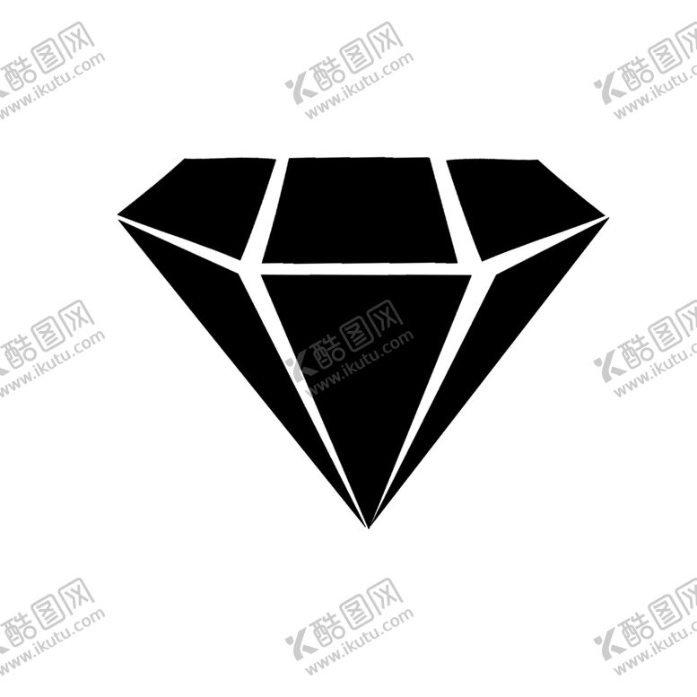 编号：86886710170703552061【酷图网】源文件下载-手绘钻石宝石水晶珠宝免扣素材