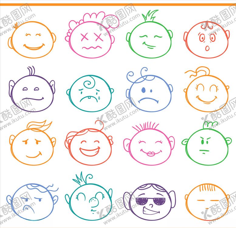 编号：84115709211206173484【酷图网】源文件下载-喜怒哀乐标签