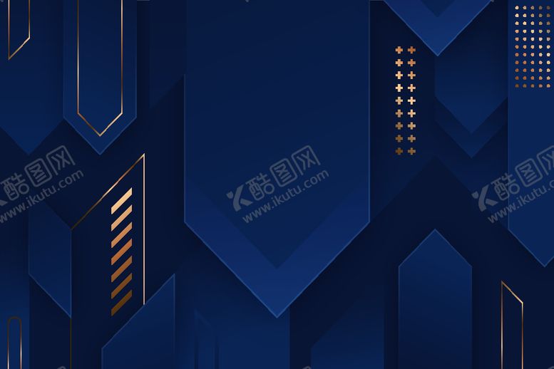 编号：89184512100827292613【酷图网】源文件下载-简约蓝色几何背景