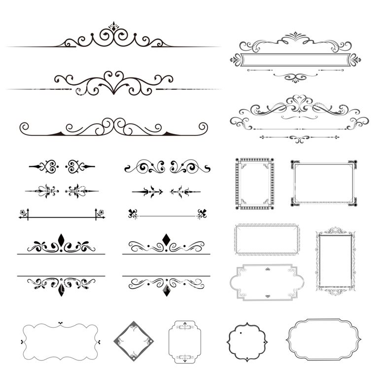 编号：97550412201914307849【酷图网】源文件下载-装饰边框