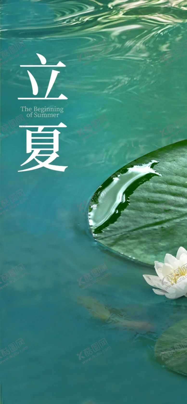编号：32266001180110345834【酷图网】源文件下载-立夏背景海报