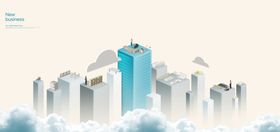 2.5d城市ai图片