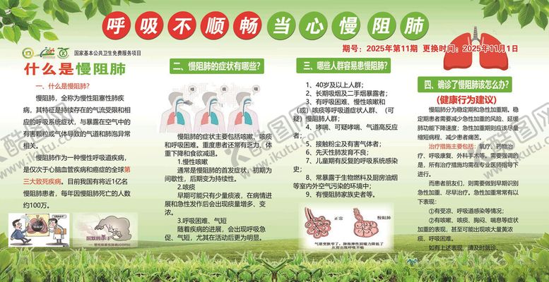 编号：78805011191806545468【酷图网】源文件下载-慢阻肺健康教育