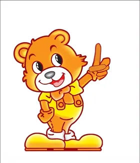 卡通小熊