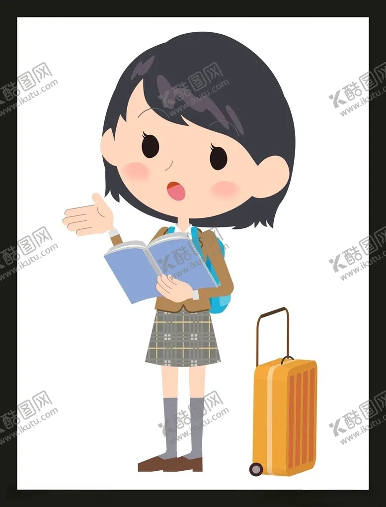 编号：82129301302036112889【酷图网】源文件下载-旅游旅行女孩