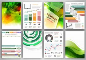 多彩商务图表模板集合