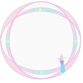 卡通边框新学期word可爱
