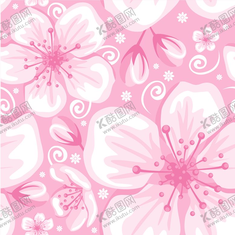 编号：77261309140651565487【酷图网】源文件下载-连续花纹