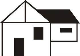 建筑房屋剪影-20