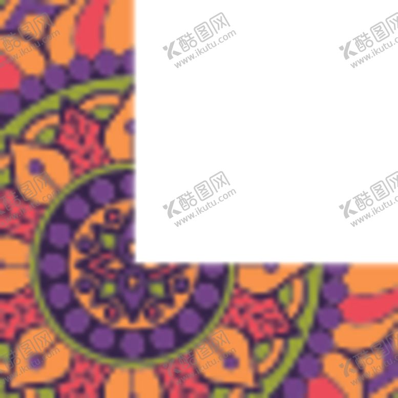编号：36722405181050578566【酷图网】源文件下载-民族古典花纹底纹背景