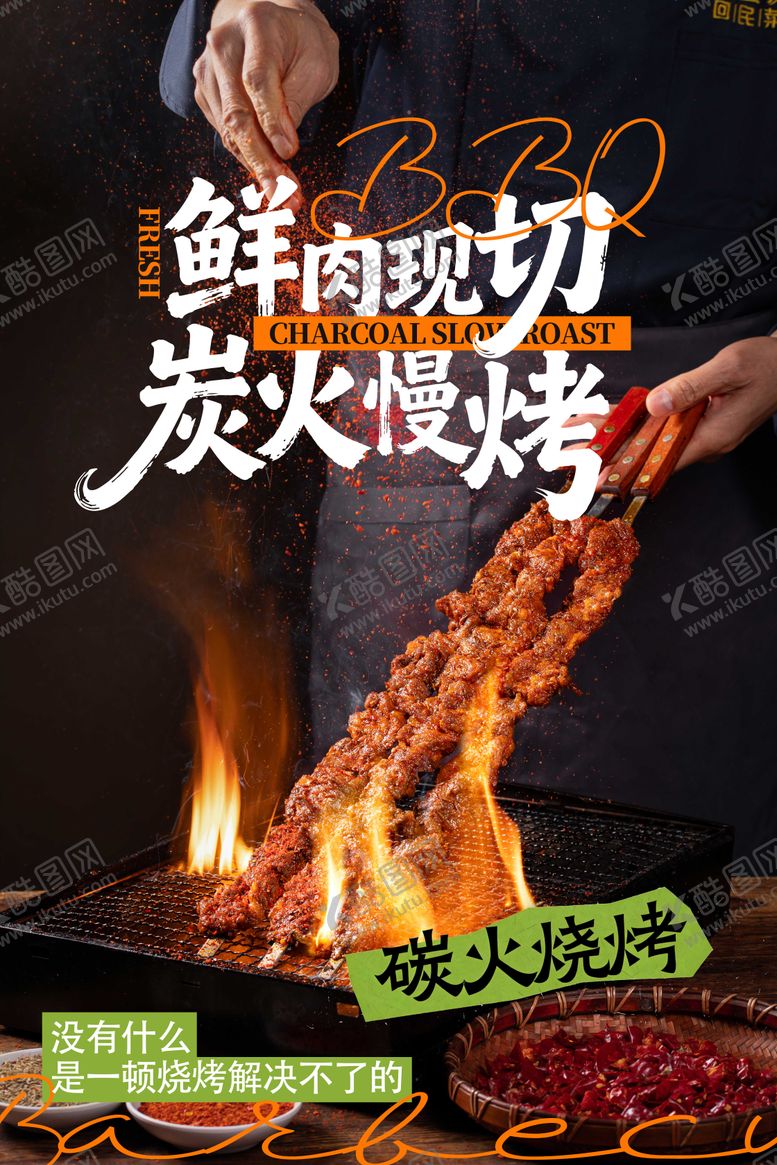 编号：75328802230210575644【酷图网】源文件下载-烧烤海报 
