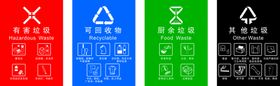 垃圾分类可回收其他有害厨余