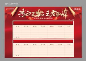 龙虎榜活动背景板