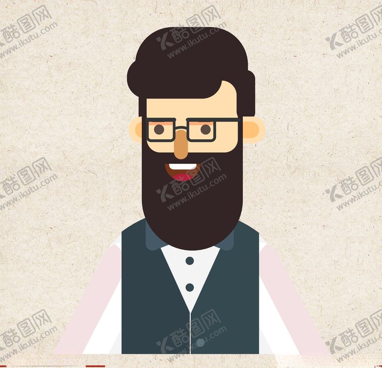 编号：50943909222347244516【酷图网】源文件下载-矢量人物扁人物职业人物