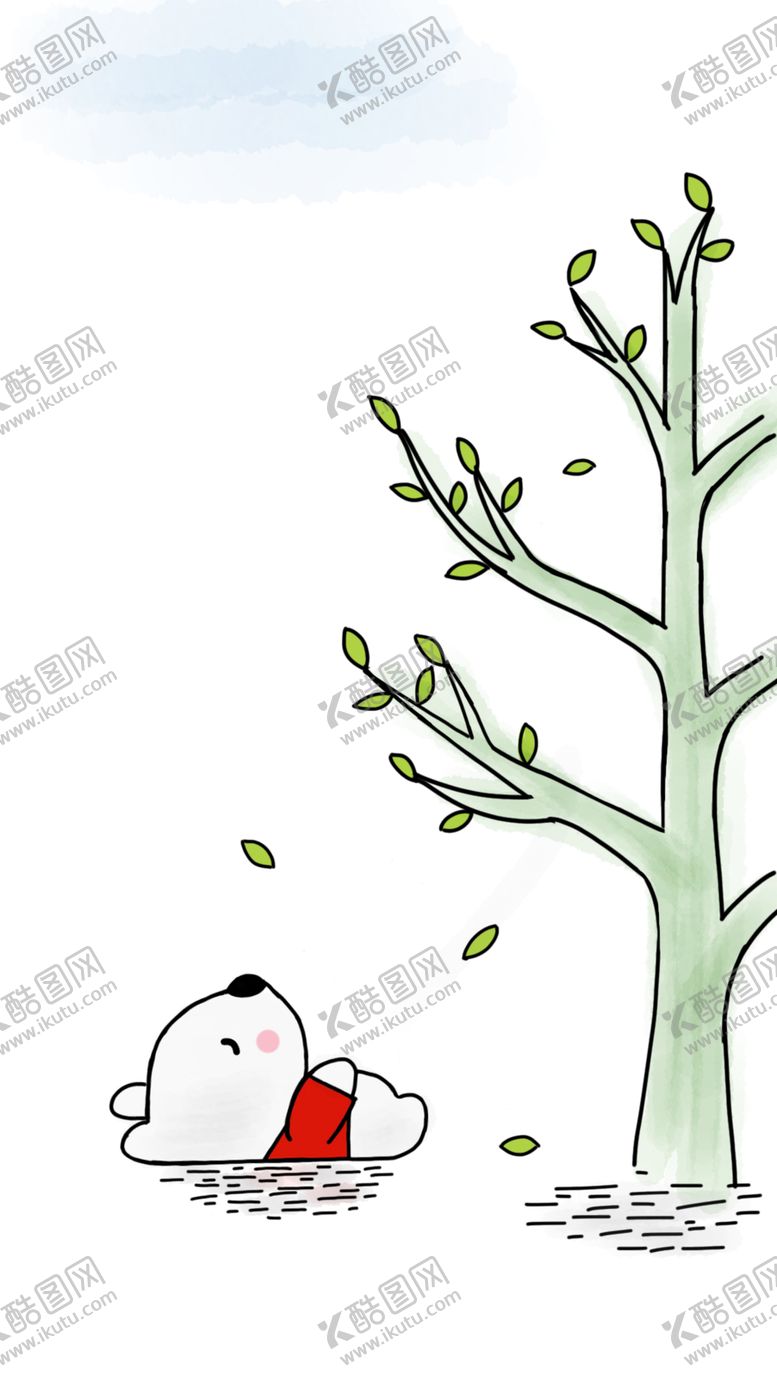 编号：46049206231426471256【酷图网】源文件下载-创意落叶小熊