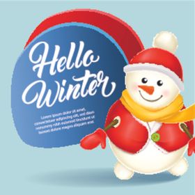 圣诞雪人