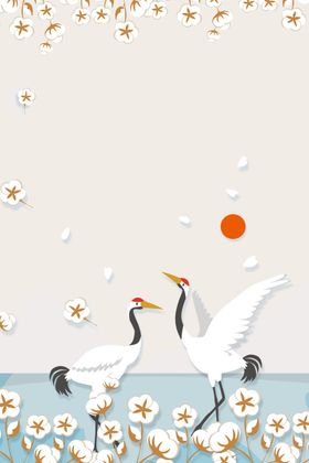 仙鹤棉花