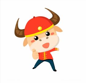 卡通牛