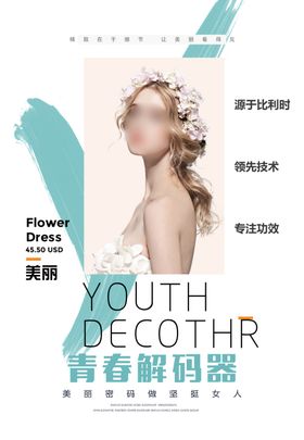 产品宣传海报经络介绍企业个人