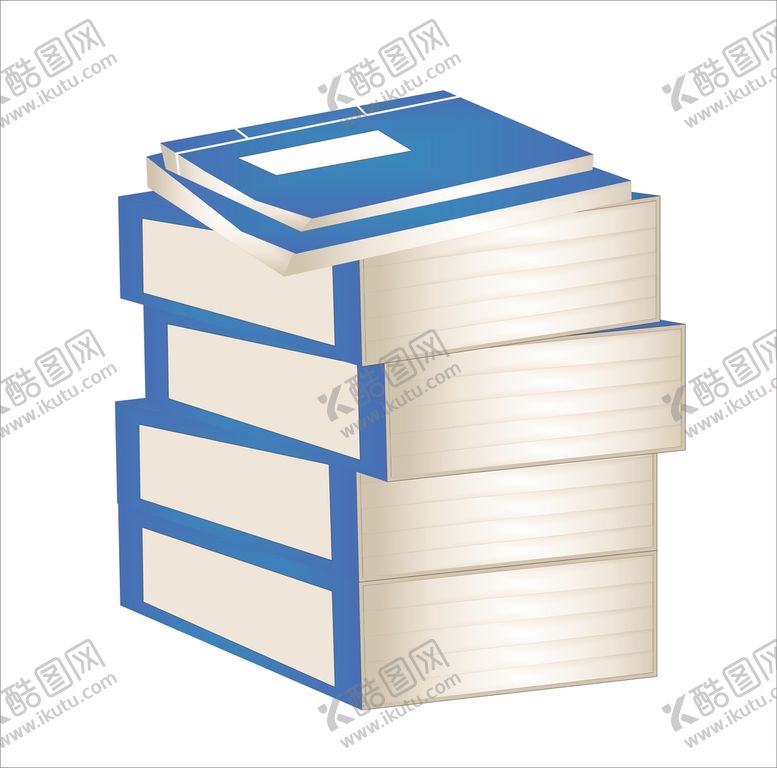 编号：90756101232215039984【酷图网】源文件下载-矢量线装书 古书籍