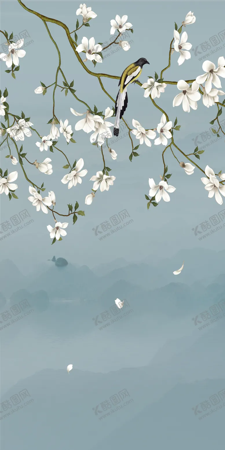编号：31249212110625175644【酷图网】源文件下载-花鸟图