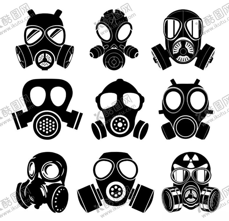 编号：44423909171650511974【酷图网】源文件下载-防毒面具图标