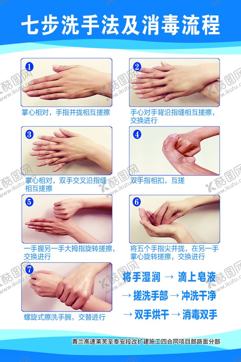 编号：65846810231913045897【酷图网】源文件下载-七步洗手法