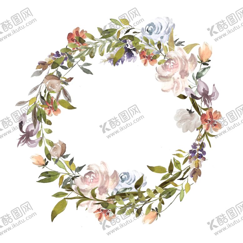编号：92689002010012264254【酷图网】源文件下载-手绘花卉