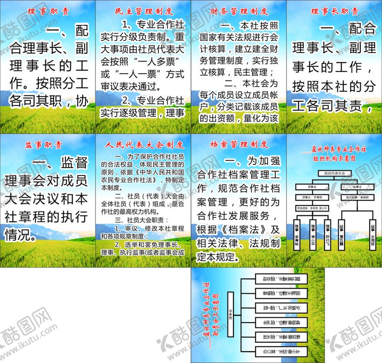 编号：61426501250509395334【酷图网】源文件下载-农业种养制度牌