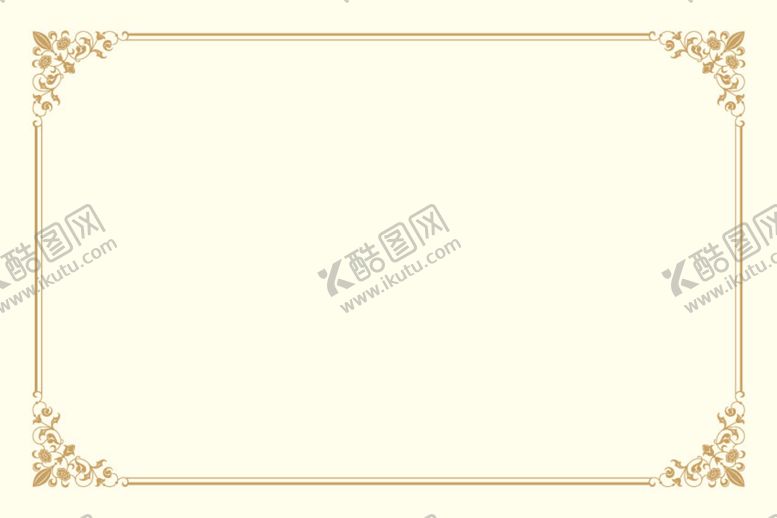 编号：89642009140056195439【酷图网】源文件下载-边框线条花纹