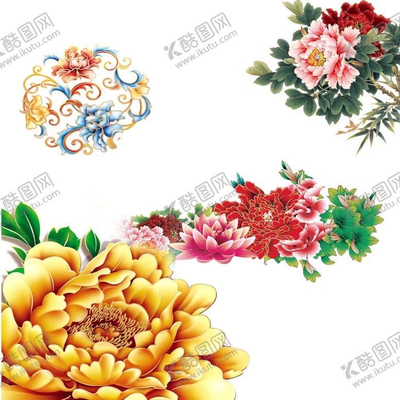 编号：62930910131627192470【酷图网】源文件下载-牡丹花