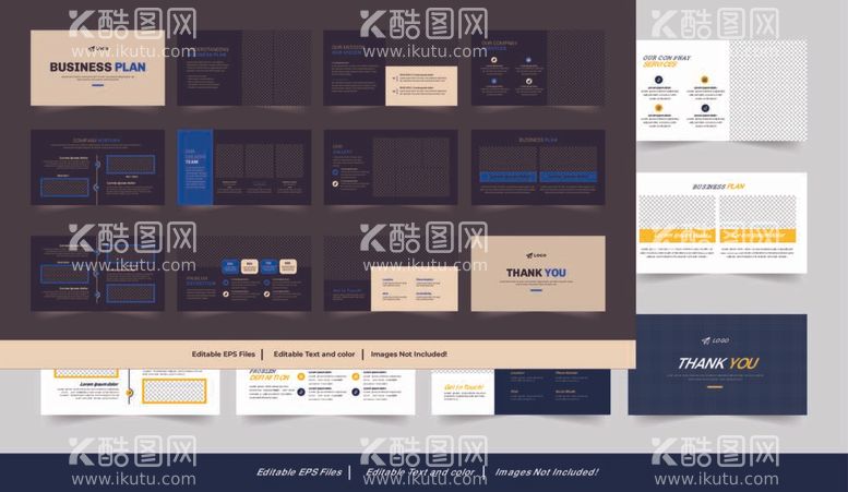 编号：31944612041532557898【酷图网】源文件下载-时尚简约产品手册画册作品集模板