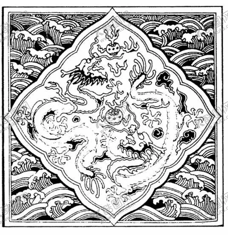 编号：91273506290555456903【酷图网】源文件下载-中式花边图案