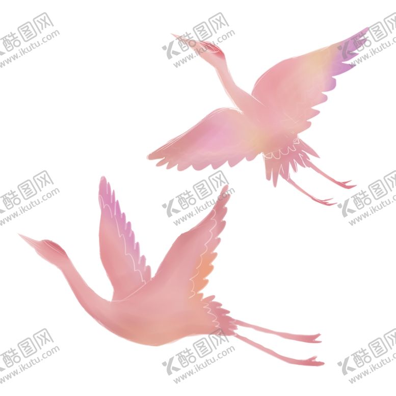 编号：47499104292051225955【酷图网】源文件下载-仙鹤元素