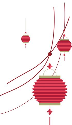 红色灯笼png